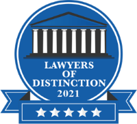 2021 Lawyers of Distinction Badge